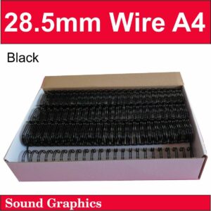 28mm Twinloop Binding Wire Box Of 30 - Black