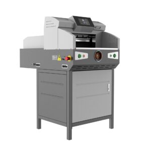 ELECTRIC PROGRAMMABLE GUILLOTINE CUTTING MACHINE WIDTH 490MM