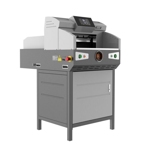 ELECTRIC PROGRAMMABLE GUILLOTINE CUTTING MACHINE WIDTH 490MM
